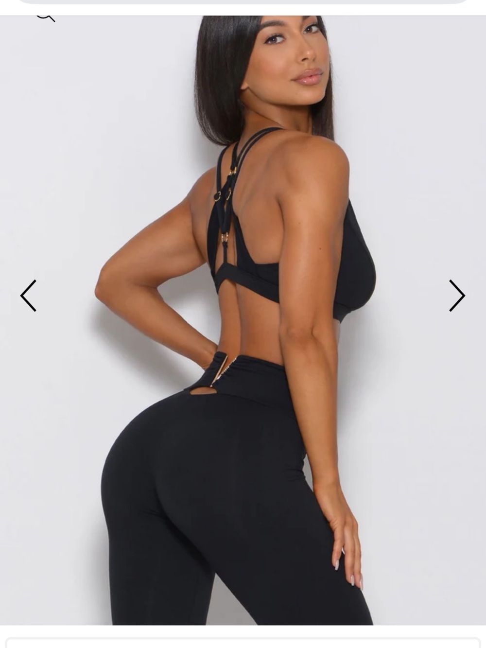 Bombshell Sportswear— Knockout sports bra & Victory scrunch leggings RUBY RED